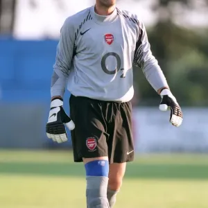 Manuel Almunia (Arsenal). Coventry City Reserves 1: 0 Arsenal Reserves