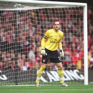 Manuel Almunia: Arsenal's Goalkeeper in Defeat at The Carling Cup Final vs. Chelsea, 2007 Manuel Almunia: Arsenal's Goalkeeper in Defeat at The Carling Cup Final vs. Chelsea, 2007