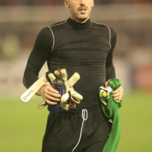 Manuel Almunia: The Unbeaten Hero in Arsenal's 0:0 Draw Against Slavia Prague, UEFA Champions League, Group H, 2007