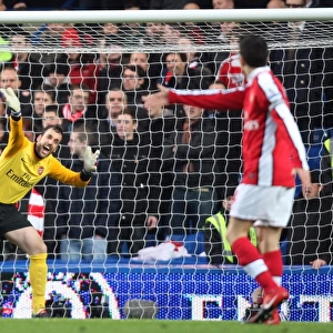 Manuel Almunia's Disappointing Performance: Chelsea 2-0 Arsenal, Barclays Premier League (2010)