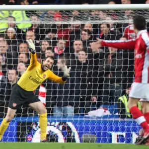 Manuel Almunia's Disappointing Performance: Chelsea 2-0 Arsenal, Barclays Premier League (2010)