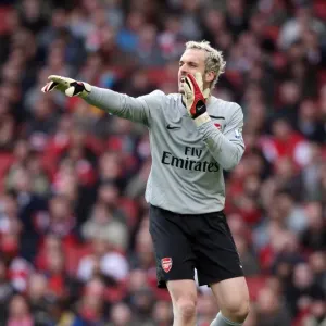 Manuel Almunia's Shut-Out: Arsenal's 4-0 Victory Over Blackburn Rovers in the Premier League (March 14, 2009) Manuel Almunia's Shut-Out: Arsenal's 4-0 Victory Over Blackburn Rovers in the Premier League (March 14, 2009)