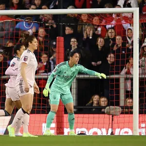 Manuela Zinsberger in Action: Arsenal vs Manchester United, Barclays Women's Super League Manuela Zinsberger in Action: Arsenal vs Manchester United, Barclays Women's Super League