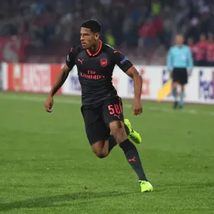 Marcus McGuane in Action: Arsenal vs. Red Star Belgrade, Europa League 2017-18