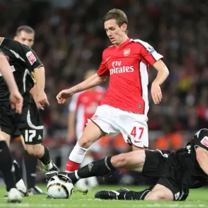 Mark Randall (Arsenal) Chris Morgan (Sheffield United) Mark Randall (Arsenal) Chris Morgan (Sheffield United)