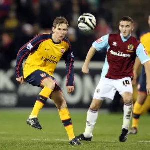 Mark Randall (Arsenal) Martin Paterson (Burnley) Mark Randall (Arsenal) Martin Paterson (Burnley)