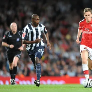 Mark Randall (Arsenal) Youssouf Mulumbu (WBA)