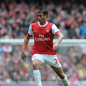 Marouane Chamakh (Arsenal). Arsenal 1: 2 Aston Villa. Barclays Premier League