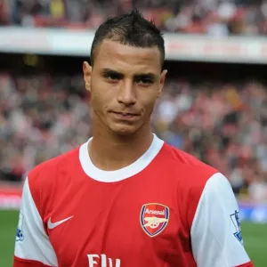 Marouane Chamakh Print, Arsenal vs Birmingham City
