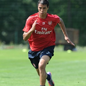 Marouane Chamakh (Arsenal). Arsenal Training Camp, Bad Waltersdorf, Austria, 23 / 7 / 2010