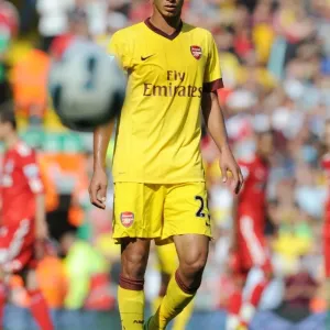 Marouane Chamakh (Arsenal). Liverpool 1: 1 Arsenal, Barclays Premier League Marouane Chamakh (Arsenal). Liverpool 1: 1 Arsenal, Barclays Premier League