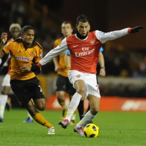 Marouane Chamakh (Arsenal) Michael Mancienne (Wolves). Wolverhampton Wanderers 0