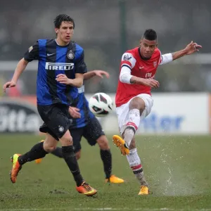 Martin Angha (Arsenal) Belloni (Inter). Inter Milan U19 0: 1 Arsenal U19. NextGen Series Martin Angha (Arsenal) Belloni (Inter). Inter Milan U19 0: 1 Arsenal U19. NextGen Series