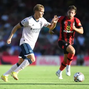 Martin Odegaard in Action: AFC Bournemouth vs. Arsenal FC, Premier League 2022-23 Martin Odegaard in Action: AFC Bournemouth vs. Arsenal FC, Premier League 2022-23
