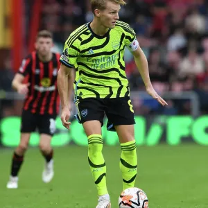 Martin Odegaard in Action: AFC Bournemouth vs. Arsenal FC, Premier League 2023-24 Martin Odegaard in Action: AFC Bournemouth vs. Arsenal FC, Premier League 2023-24