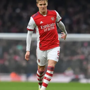 Martin Odegaard in Action: Arsenal vs Burnley, Premier League 2021-22
