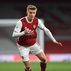 Martin Odegaard in Action: Arsenal vs Everton, Premier League 2020-21