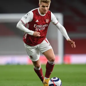 Martin Odegaard in Action: Arsenal vs Everton, Premier League 2020-21