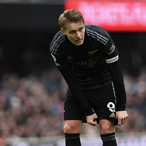 Martin Odegaard in Action: Fulham vs. Arsenal, Premier League 2022-23