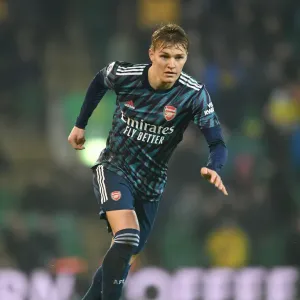 Martin Odegaard in Action: Norwich City vs Arsenal, Premier League 2021-22 Martin Odegaard in Action: Norwich City vs Arsenal, Premier League 2021-22