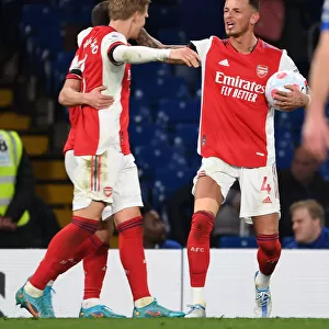 Martin Odegaard and Ben White: Arsenal's Winning Moment at Stamford Bridge (Chelsea vs Arsenal, 2021-22)