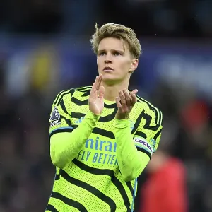 Martin Odegaard Bids Farewell: Aston Villa Outshines Arsenal in Premier League Clash (2023-24) Martin Odegaard Bids Farewell: Aston Villa Outshines Arsenal in Premier League Clash (2023-24)