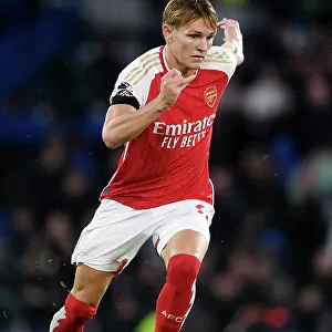 Martin Odegaard Charges Forward: Chelsea vs. Arsenal, Premier League 2023-24