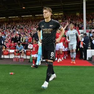 Martin Odegaard Leads Arsenal in Premier League Clash against Nottingham Forest (May 2023)