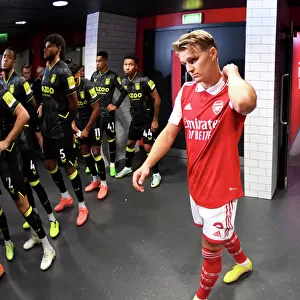 Martin Odegaard Readies for Arsenal's Clash Against Aston Villa in 2022-23 Premier League