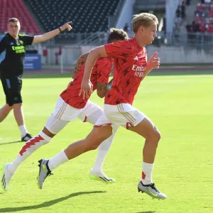 Martin Odegaard Readies for Arsenal's Pre-Season Clash Against Nuremberg Martin Odegaard Readies for Arsenal's Pre-Season Clash Against Nuremberg