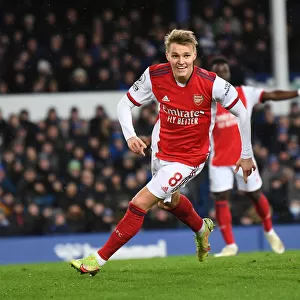Martin Odegaard Scores: Arsenal's Norwegian Star Shines at Everton - 2020-21 Premier League