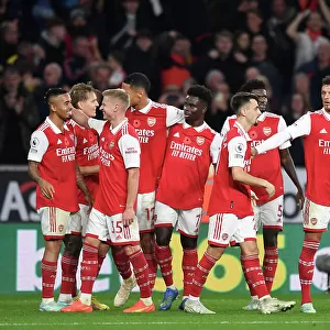 Martin Odegaard Scores Arsenal's Second Goal: Wolverhampton Wanderers vs Arsenal FC, Premier League 2022-23