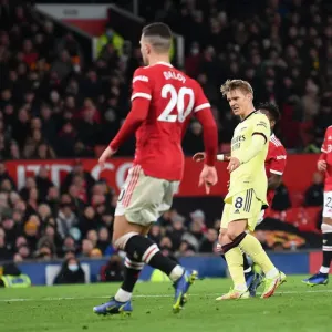 Martin Odegaard Scores Arsenal's Second Goal: Manchester United vs Arsenal, Premier League 2020-21 Martin Odegaard Scores Arsenal's Second Goal: Manchester United vs Arsenal, Premier League 2020-21