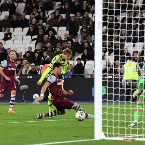 Martin Odegaard Scores First Arsenal Goal Print Martin Odegaard Scores First Arsenal Goal Print