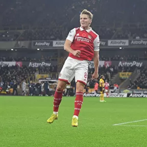 Martin Odegaard Scores First Goal for Arsenal: Wolverhampton Wanderers 0-1 Arsenal, Premier League 2022-23