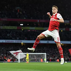 Martin Odegaard Scores First Goal: Arsenal vs. Chelsea, Premier League 2022-23