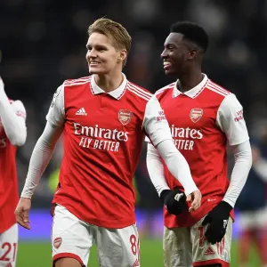 Martin Odegaard Scores Game-Winning Goal: Arsenal Triumphs Over Tottenham Hotspur in Premier League Clash Martin Odegaard Scores Game-Winning Goal: Arsenal Triumphs Over Tottenham Hotspur in Premier League Clash