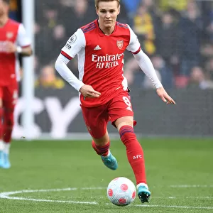 Martin Odegaard Shines: Arsenal's Midfield Masterclass Secures Victory Over Watford, Premier League 2021-22