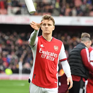 Martin Odegaard Shines: Arsenal's Triumph Over Brentford in the Premier League
