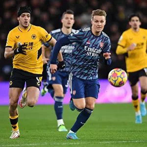 Martin Odegaard vs Raul Jimenez: Battle at Molineux - Wolverhampton Wanderers vs Arsenal, Premier League 2021-22