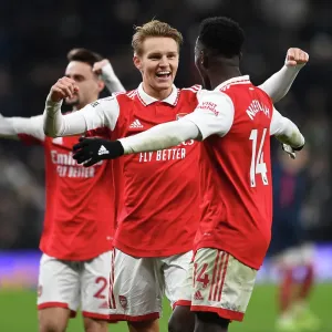 Martin Odegaard's Goal: Arsenal's Triumph over Tottenham Hotspur in the Premier League (2022-23) Martin Odegaard's Goal: Arsenal's Triumph over Tottenham Hotspur in the Premier League (2022-23)