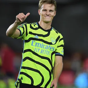 Martin Odegaard's Reaction: Brentford vs Arsenal in Carabao Cup 2023-24