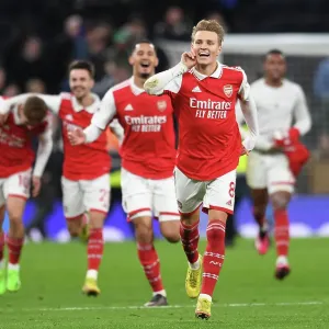 Martin Odegaard's Stunner: Arsenal's Premier League Victory Over Tottenham Martin Odegaard's Stunner: Arsenal's Premier League Victory Over Tottenham