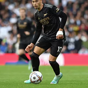Martinelli in Action: Leeds United vs. Arsenal FC, Premier League 2022-23