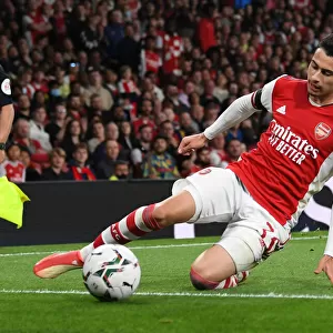 Martinelli Shines: Arsenal's Dominant Win Over AFC Wimbledon in Carabao Cup
