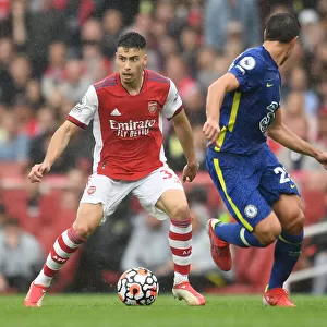 Martinelli vs. Chelsea: Arsenal's Star Forward Battles in 2021-22 Premier League Clash