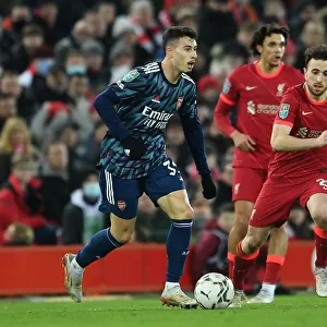 Martinelli vs Jota: Carabao Cup Semi-Final Showdown - Liverpool vs Arsenal, Anfield, 2022