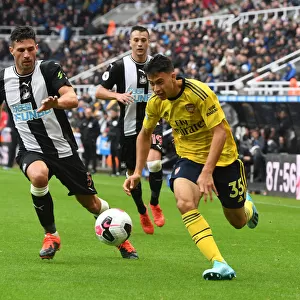 Martinelli vs Schar: Intense Battle in Newcastle United vs Arsenal FC Premier League Clash