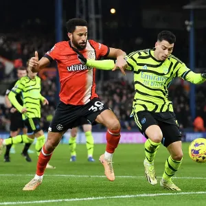 Martinelli vs Townsend: Intense Clash in Luton Town vs Arsenal Premier League Match, 2023-24 Martinelli vs Townsend: Intense Clash in Luton Town vs Arsenal Premier League Match, 2023-24