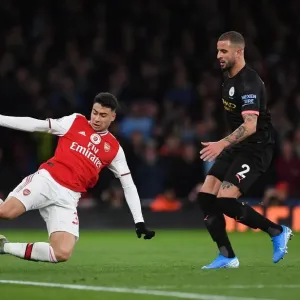 Martinelli vs. Walker: A Fierce Battle in Arsenal vs. Manchester City Premier League Showdown Martinelli vs. Walker: A Fierce Battle in Arsenal vs. Manchester City Premier League Showdown